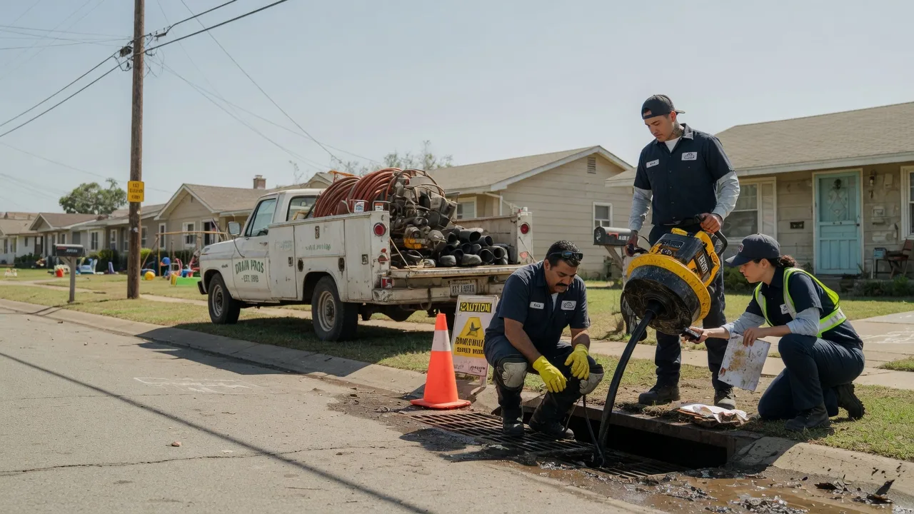 Drain Cleaning in Burkeville, TX near me